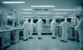 reinraum in datenrettungstechnologie